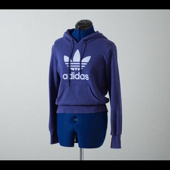 adidas logo pullover hoodie